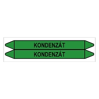 Značení potrubí, kondenzát,2 ks, 450 × 52 mm